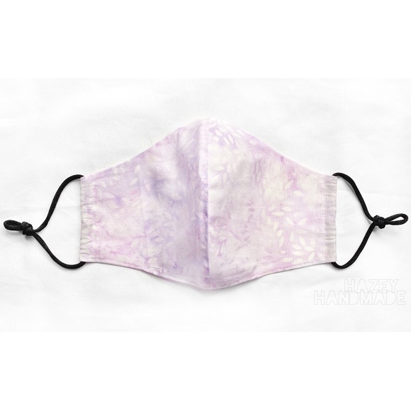 Handmade Face Mask / Cover - Light Purple - Picture 1 of 4